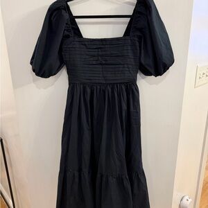 Abercrombie & Fitch Black Long Sleeve Dress